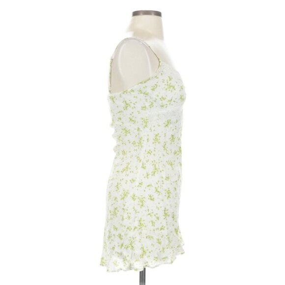 Forever 21 Floral Lace Bodycon Mini Slip Dress | Coquette Boho Grunge Fairycore - Picture 7 of 16